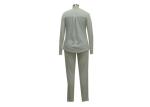 Womens Grey Loungewear Set , Womens Cotton Sleepwear Sets Soft Hand Feel