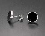 Hot Selling 6mm Small Stud Earrings Jewelry Stainless Steel Silver Earring Women