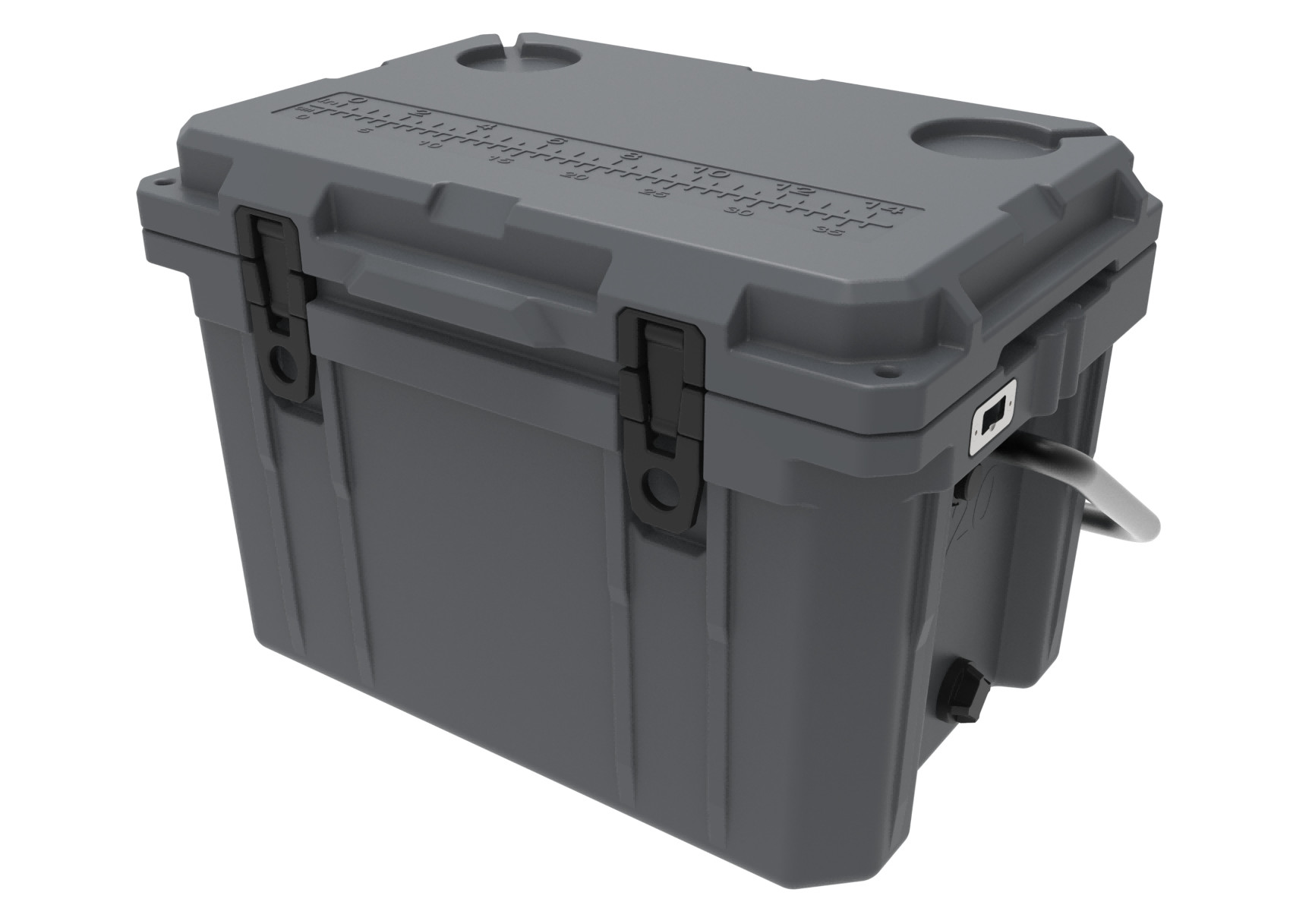 U3+ Rugged Rotomolded Cooler Box 20QT Capacity For Multi Day Camping Trips