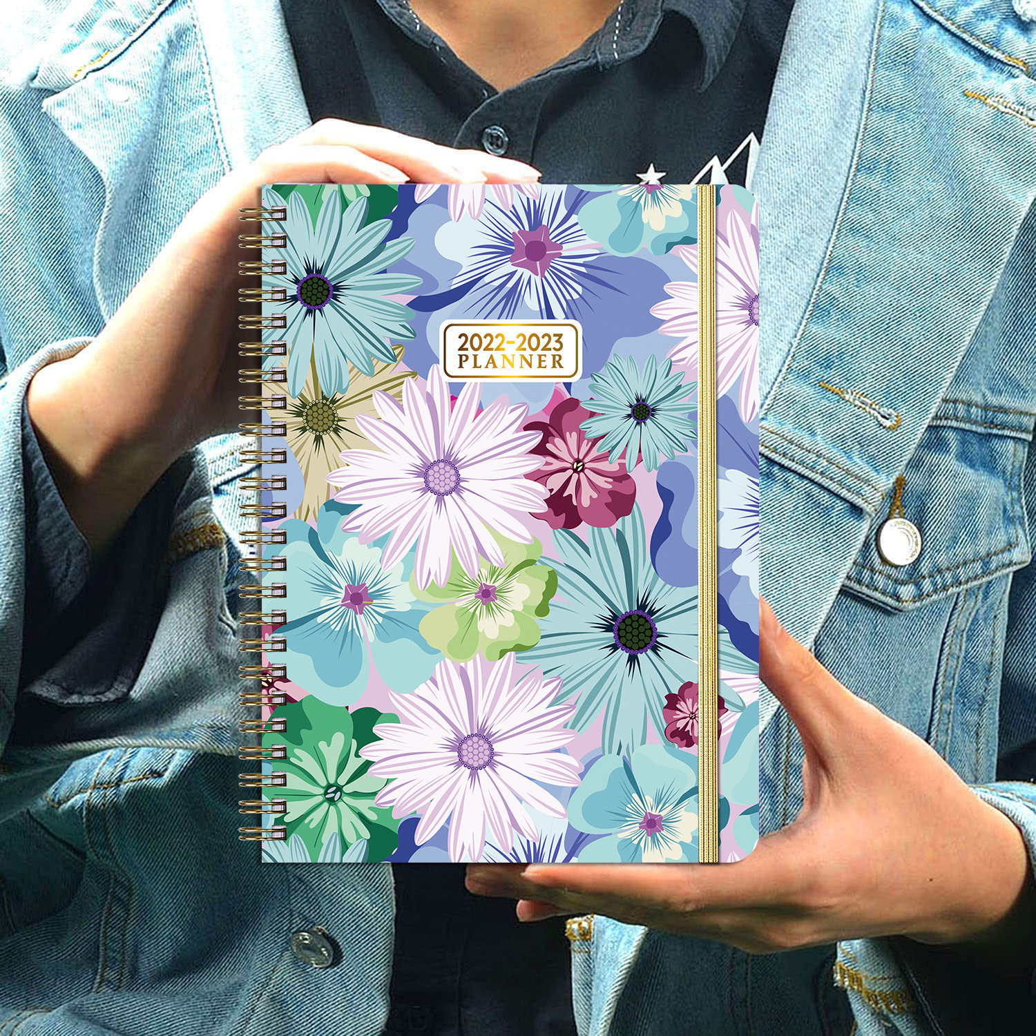 Pastel Color Scheme And High Durability Spiral Hardcover Notebook For Standard Business Needs