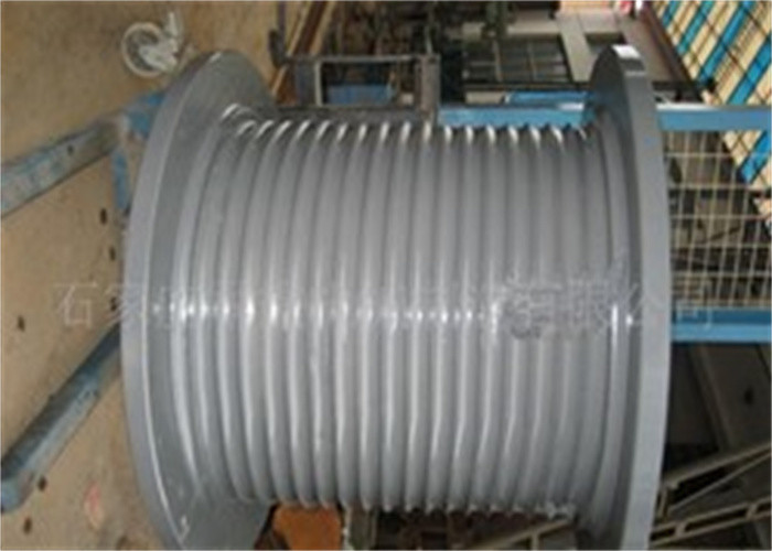 No Magnetic Wire Rope Lebus Grooved Winch Drum 30m Rope Welded