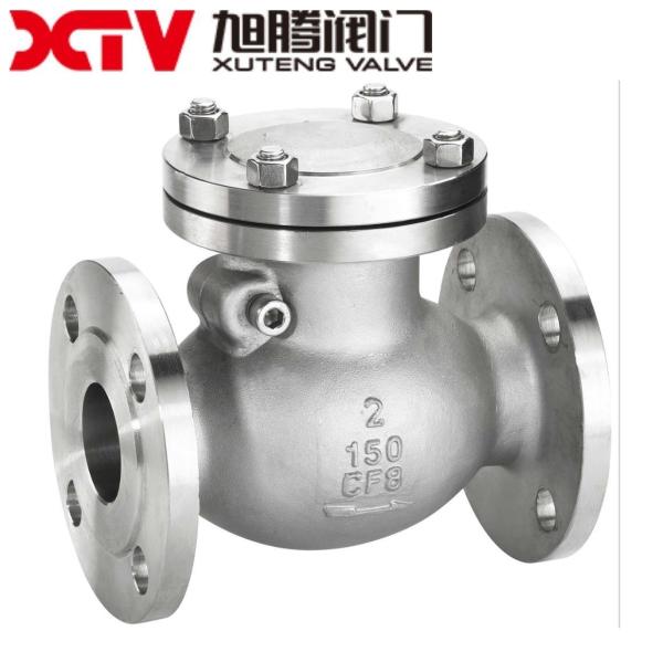 Cast Iron Flanged Y-Type Basket Strainer Filter in Silver Stainless Steel
