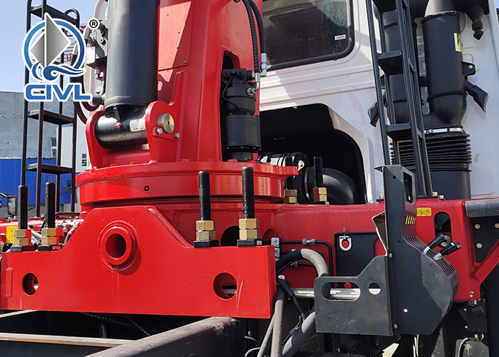 Chassis 12 Tons HIAB Telescopic Truck Mounted Crane 6X4 LHD Cargo Lift Heavy Duty