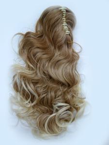 Quality Body Wave Synthetic Hair Pieces Claw Cilp Ponytail Hair Accessories wholesale
