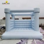 Commercial Blue Wedding Inflatable Bounce House Bouncing Castle For Kids Adults