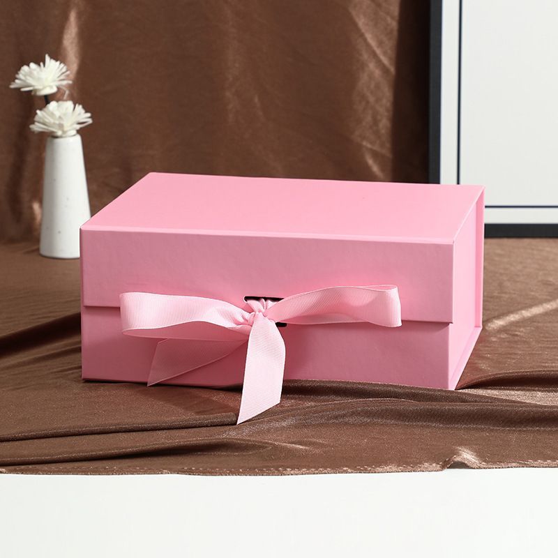 Wholesale Custom Folding Foldable Magnet Packaging Cardboard Box Rigid Gift Magnetic Packing Boxes for Human Hair Extension Wig Accessories
