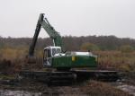 Heavy Equipment Excavator , 32 ton 0.8 CBM Bucket Hydraulic Amphibious Dredge