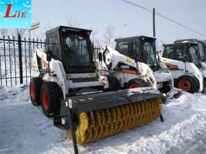 Quality China wheel loader Angle Broom Sweeper &amp; Cleaner skid steer sweeper wholesale