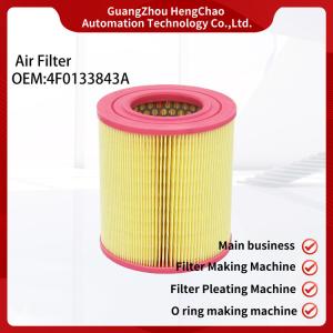 Quality Car Interior Air Filter OEM 4F0133843A Car Air Filter Cartridge Equipment wholesale