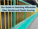 Mixed Colour Customizable FRP Fence Weather Resistant 2 Years Warranty