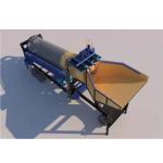 Mineral Gold Washing Trommel Screen With Water Pump