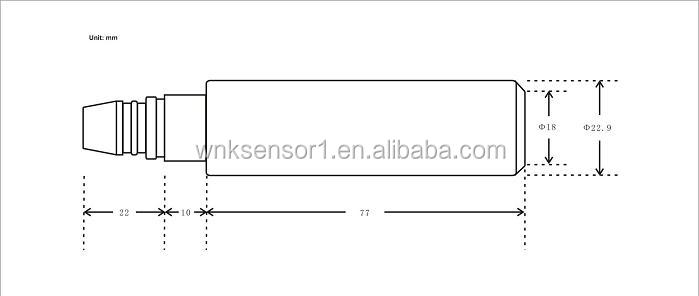 Anti Corrosive Submersible Level Transducer For Pool / Tank Measuring