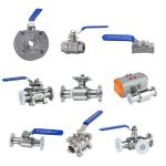 Customized Support OEM Sanitary Stainless Steel 304/316L Tri Clamp 3PC Ball