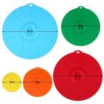 Food Fresh Silicone Cooking Lids For Bowls , Eco - Friendly Silicone Cup Lids