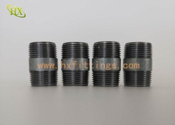 Carbon steel hydraulic long nipples BSP NPT male thread galvanized steel