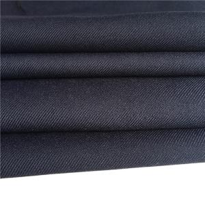 Quality Bag Soft Textured Polyester Twill Woven Dull 288F Brushed Gabardine Fabric For Work Wear wholesale
