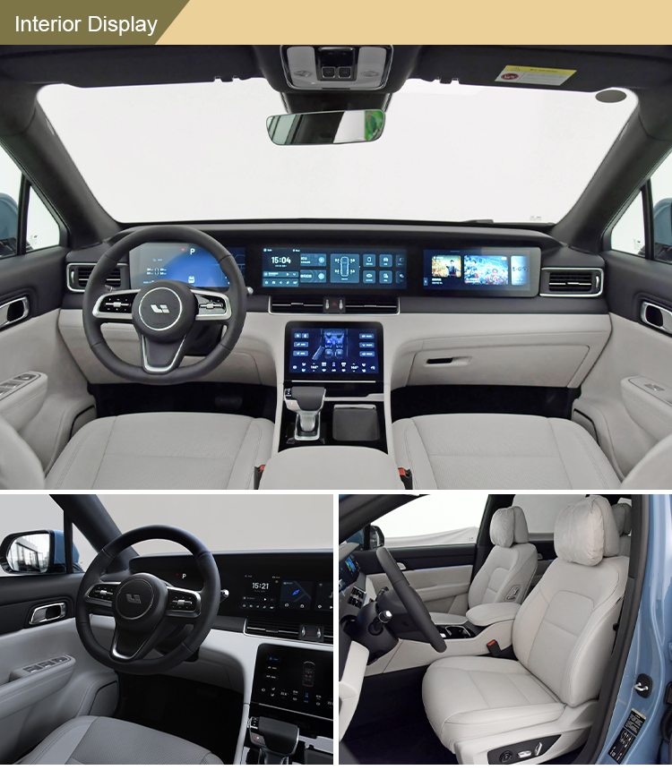 5-door 6-seat SUV Body Structure and 0.5 Hour Fast Charging Time 2023 Lixiang ONE 131HP Dual Motor 4WD Max Speed 172km/h Electric Car