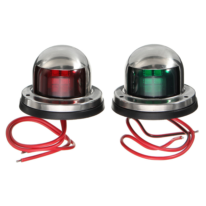 5050SMD IP68 Boat Bow Headlights Red Green LED Bow Navigation Light