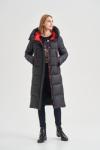FODARLLOY Ladies Warm Hooded Cotton-Padded Clothes Women Slim Long Down Winter