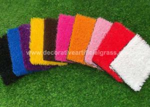 Quality 40mm Colorful Rainbow Artificial Grass Turf For Kindergarten Kids Playground 100 * 200cm wholesale