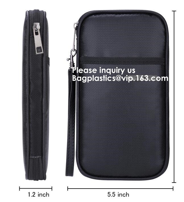 waterproof and fireproof resistant document bag,Lock Box Bag For Documents Money & Office Files Freproof Safe Bag with L