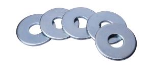 Quality Customized Din 9021 Washer , Stainless Steel Fender Washers High Hardness wholesale