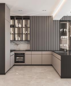 Quality Kitchen Furniture Modular Kitchen Cabinets Villa Luxury Kitchen Cabinets wholesale