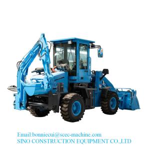 Quality 0.1Cbm 3.4 Ton Front End 4x4 Construction Wheel Loader wholesale