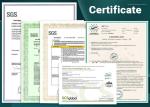Environment Protection Commercial Non Slip Vinyl Flooring 1220*184mm