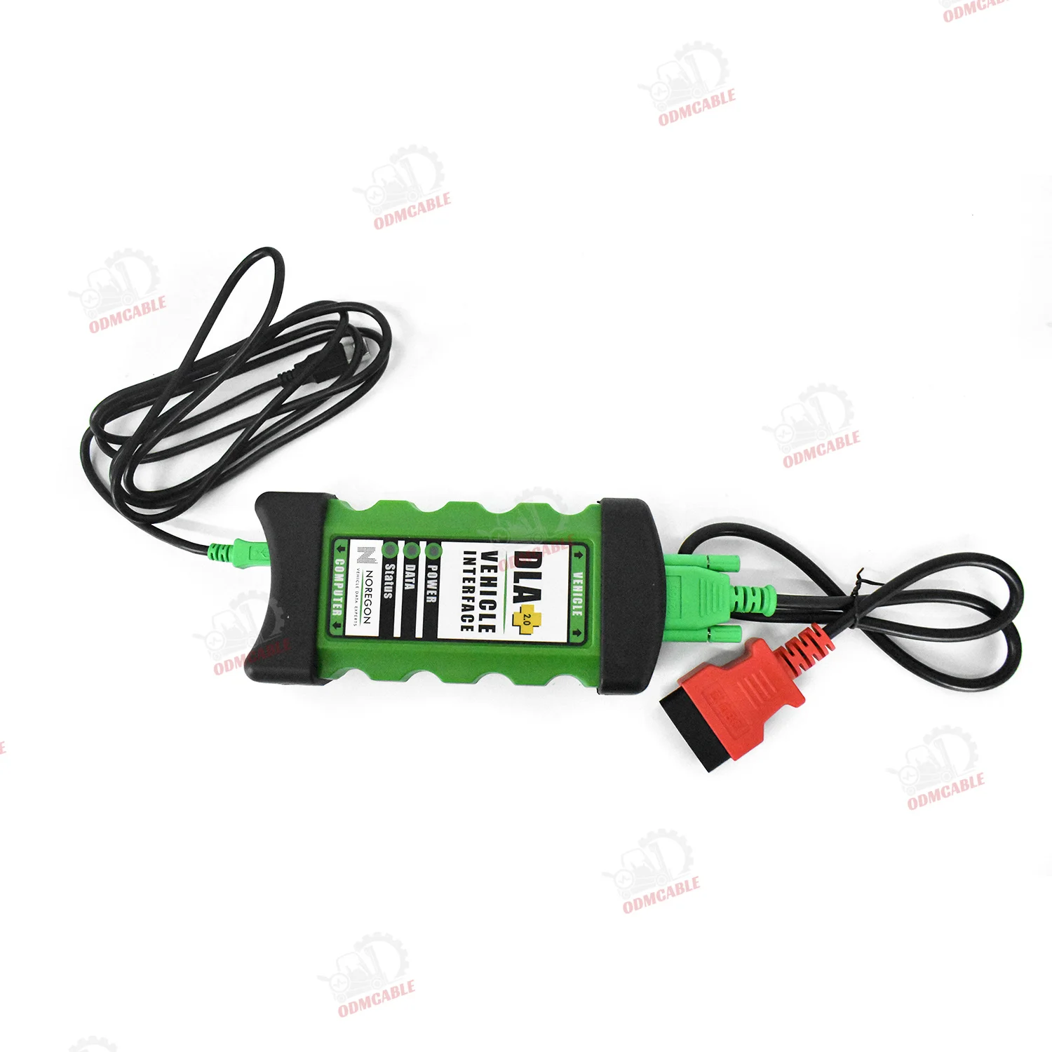 New Vehicle DLA+ 2.0 Adapter Kit Interface Diesel Heavy Duty Truck Diagnostic Scanner Tool