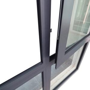 Quality Double Glazed Aluminum Clad Casement Windows wholesale