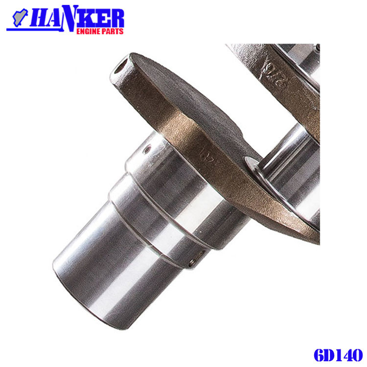 6211-31-1110 6211-31-1010 Komatsu Crankshaft For SA6D140-1 6D140-1 Direct Injection 8 Holes