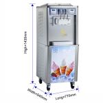 Industrial Refrigeration Equipment with R404A Refrigerant 2x2.1L Freezing Tank