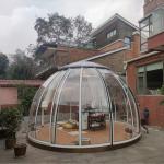 Mobile room theme restaurant Scenic area room outdoor transparent sun room