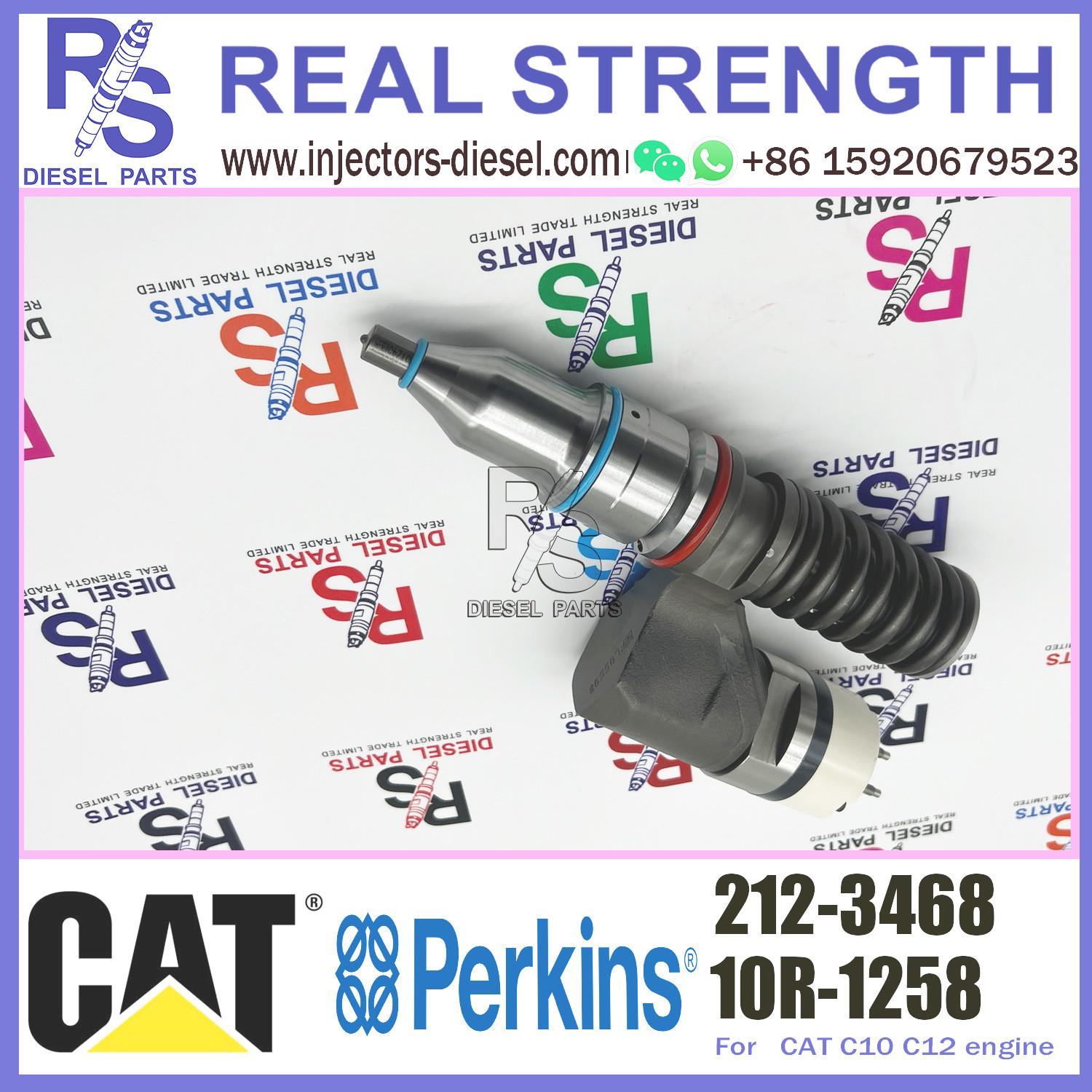 317-5278 Diesel Pump Injectors 350-7555 229-1631 212-3468 For CAT C10 C12