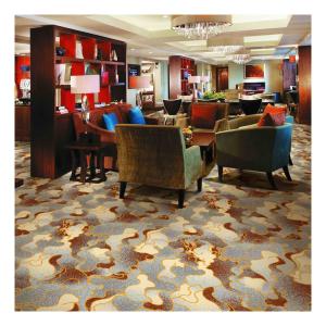 Quality 80% Wool 20% Nylon Luxury Hospitality Carpet Cut Pile Axminster Carpet wholesale