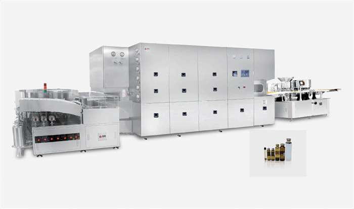 5-25ml Vial liquid filling machine, washing, drying, filling and sealing machines