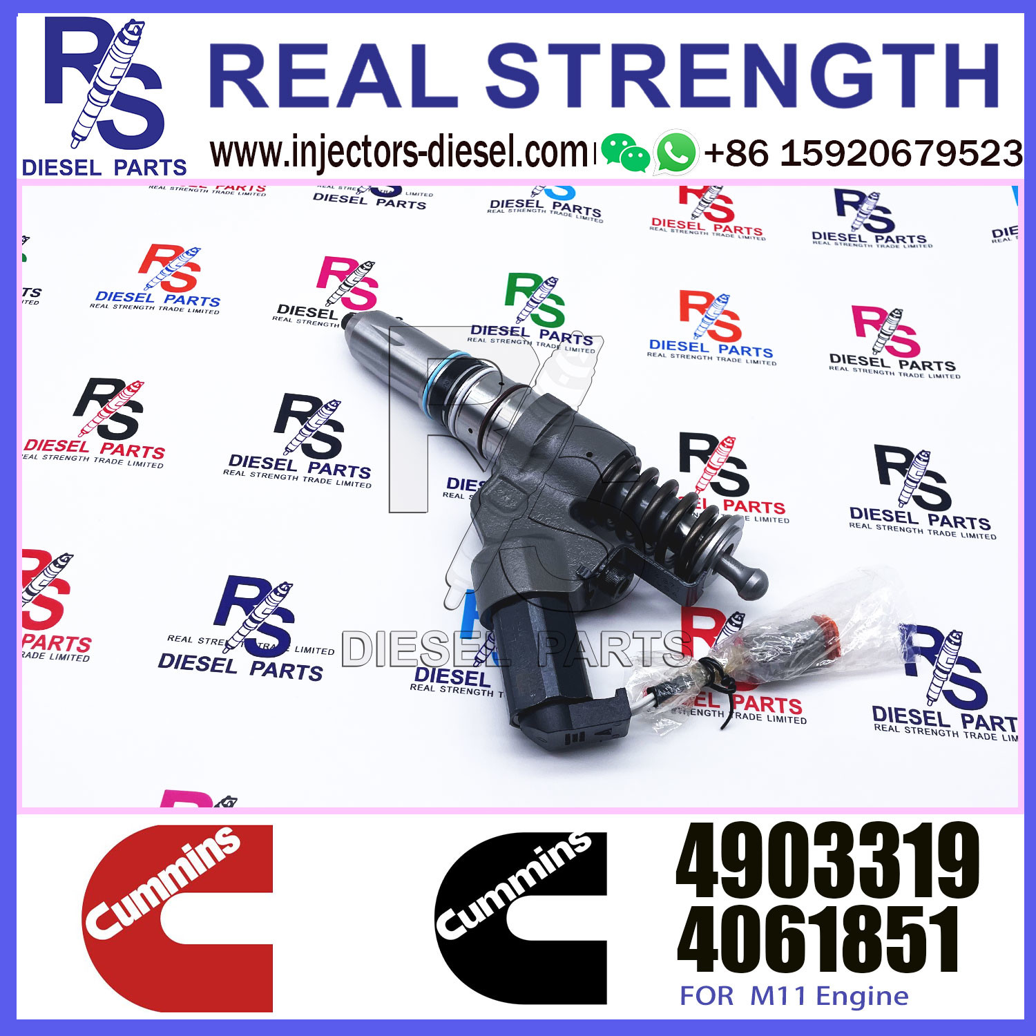 Fuel Injecteur Injector 4903319 4903472 4928171 For Cummins M11