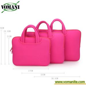 Quality Nylon laptop shoulder strap bag handbags sleeve for apple Macbook Pro air wholesale