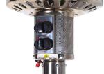 Factory price Stainless Steel Silver Gas Real Flame Flexible Patio Mushroom