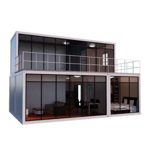 Quality 20ft Prefab Shipping Container Office Readymade Cabin House Earthquake Proof wholesale