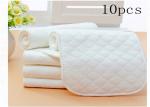 10pk Baby Cloth Diapers Baby Reusable Nappies 32x12cm Machine Washable