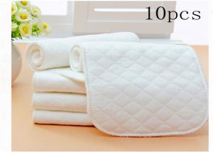 Quality 10pk Baby Cloth Diapers Baby Reusable Nappies 32x12cm Machine Washable wholesale