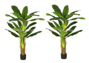 Quality 150cm Tropical Artificial Decoration Plants Banana Trees For Decoration wholesale