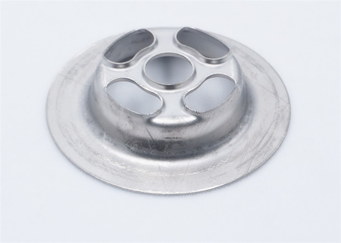 Bathroom Basin Sink Strainer Parts Hole Flanging 0.4 - 0.6 Mm Thickness