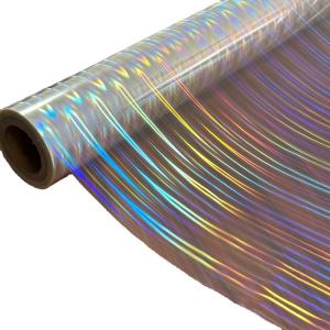 Quality Transparent Holographic BOPP Plastic Film Multiple Extrusion For Pallet Packing wholesale