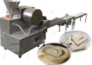 Quality Square Commercial Injera Making Machine , Round Lumpia Wrapper Maker Machine wholesale