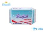 Disposable Ladies Sanitary Napkins , Thin / Thick Cotton Feminine Pads