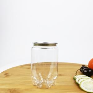 Quality 250ml Plastic Food Storage Cans w/ Snap Lid wholesale