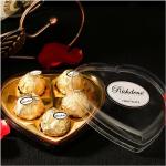 T5 Heart Wafer Ball Coated Chocolate 5PCS